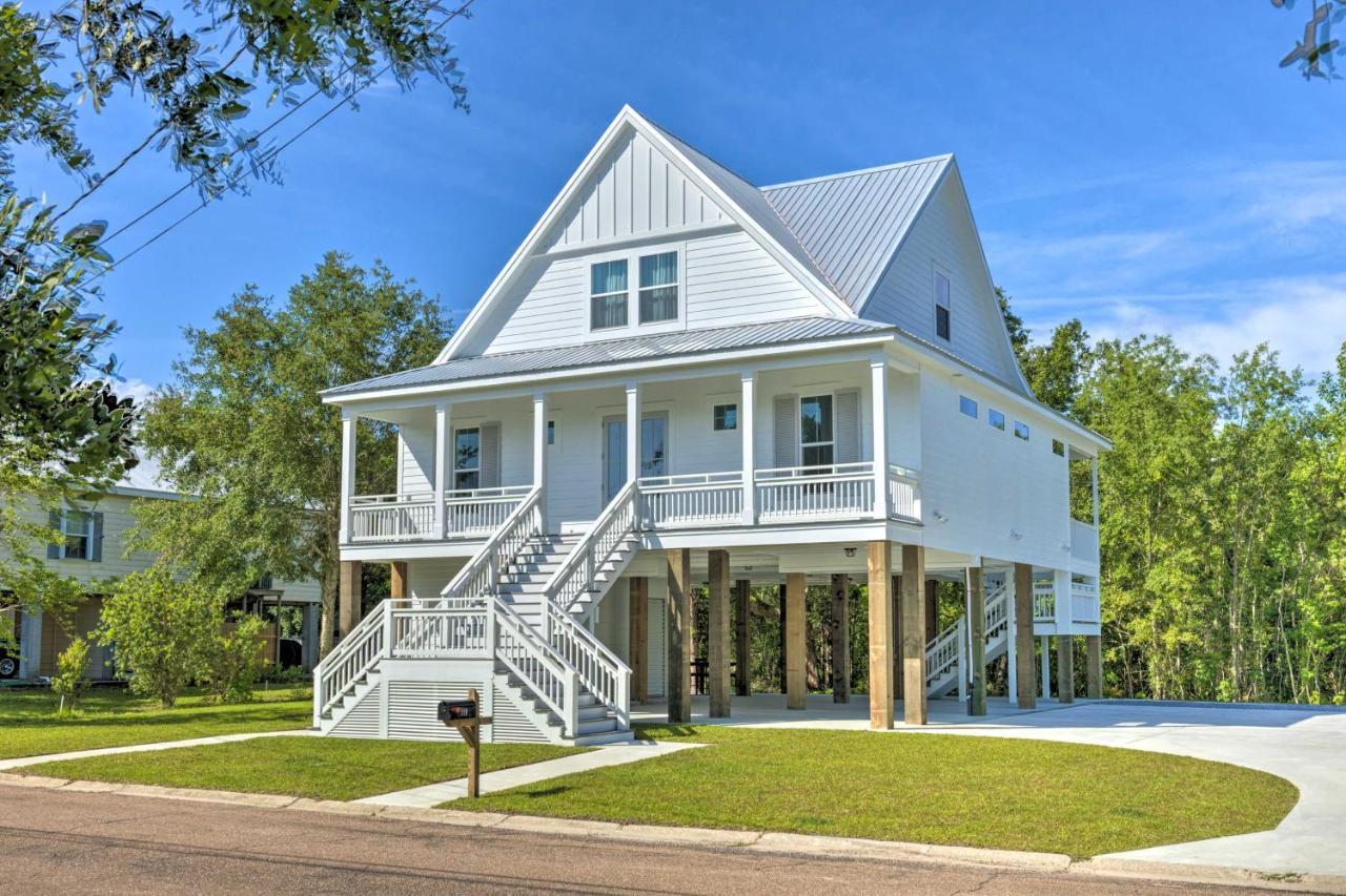 Coastal Waveland House Half Block To Pub Beach Eksteriør billede